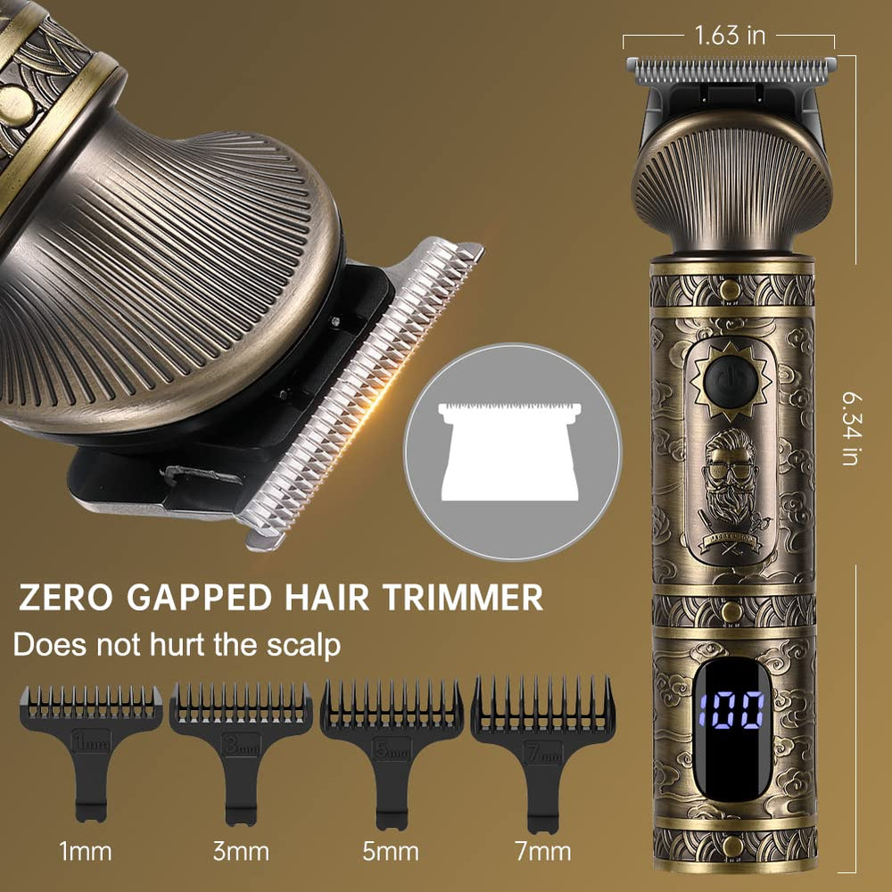 Scttomon cordless design ideal for travel and on-the-go grooming.