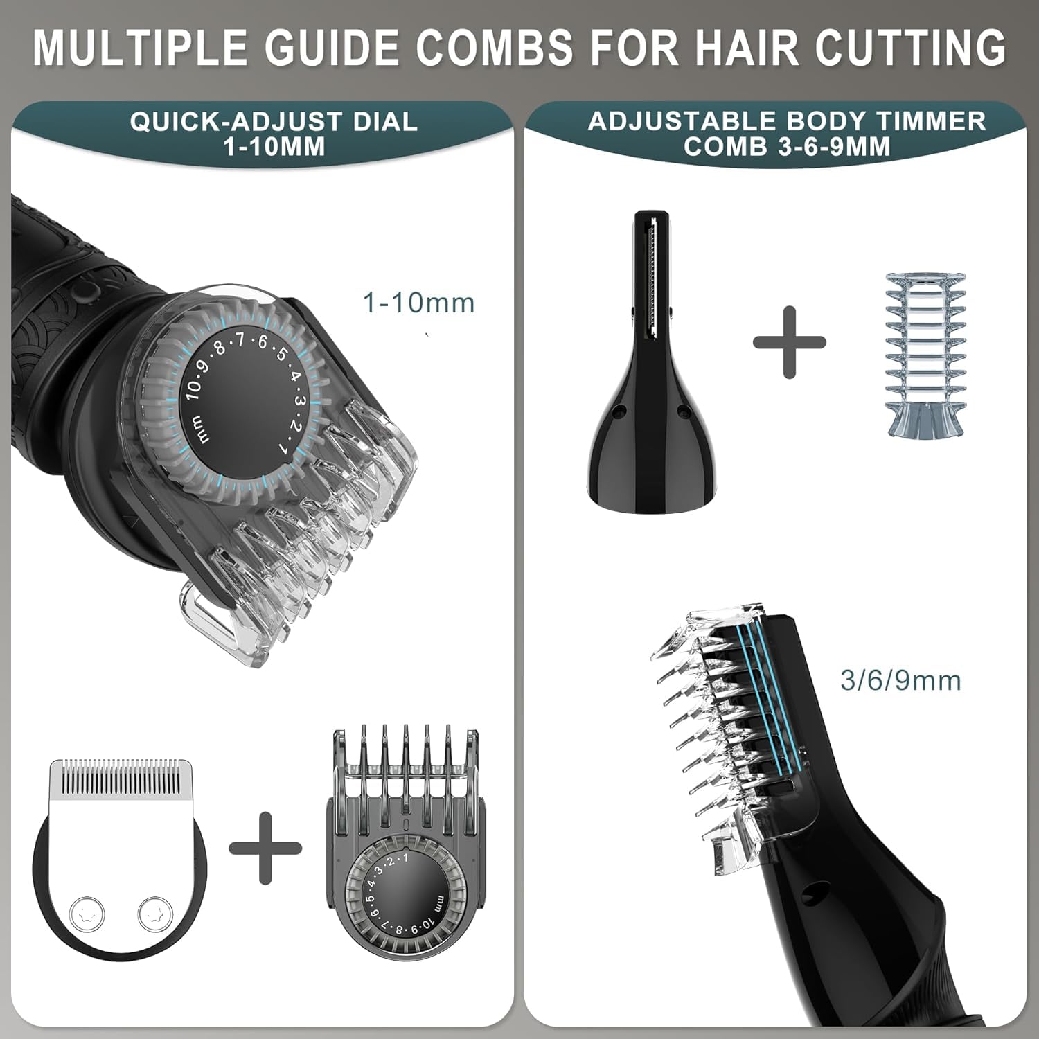 Scttomon cordless design enables grooming anywhere.