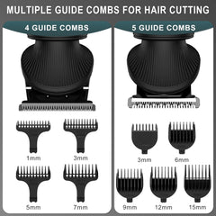 Scttomon motor delivering smooth cuts through thick hair.
