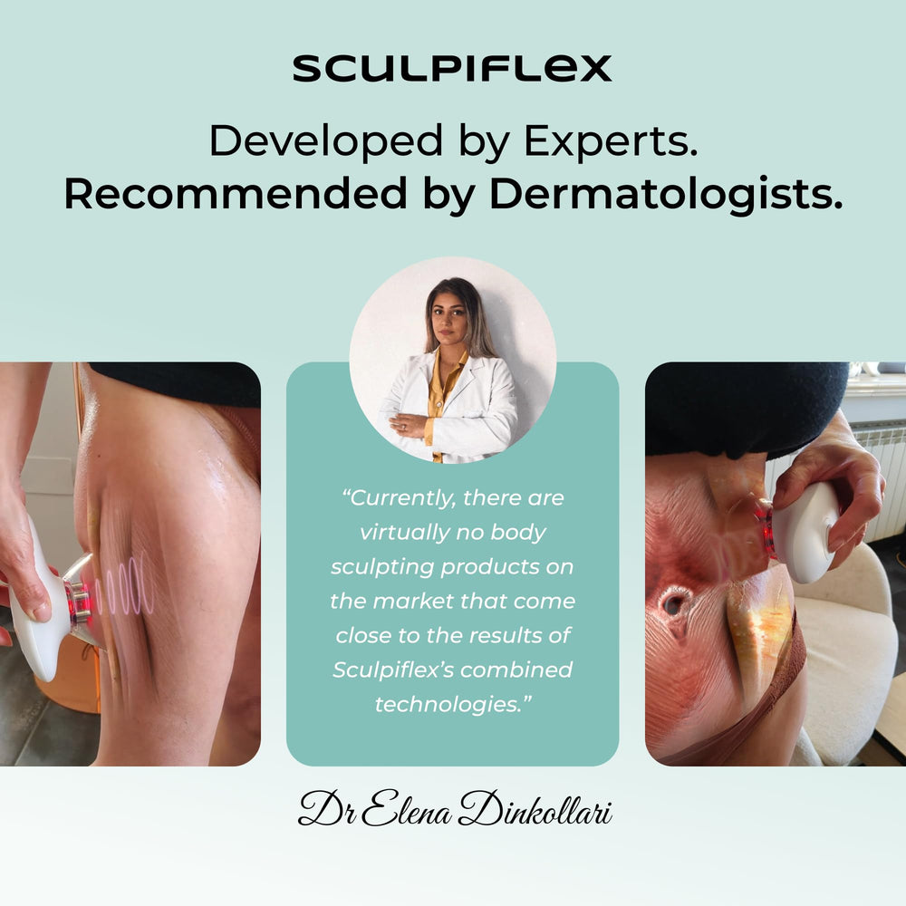 SCULPIFLEX anti cellulite cream suitable for day and night routines.
