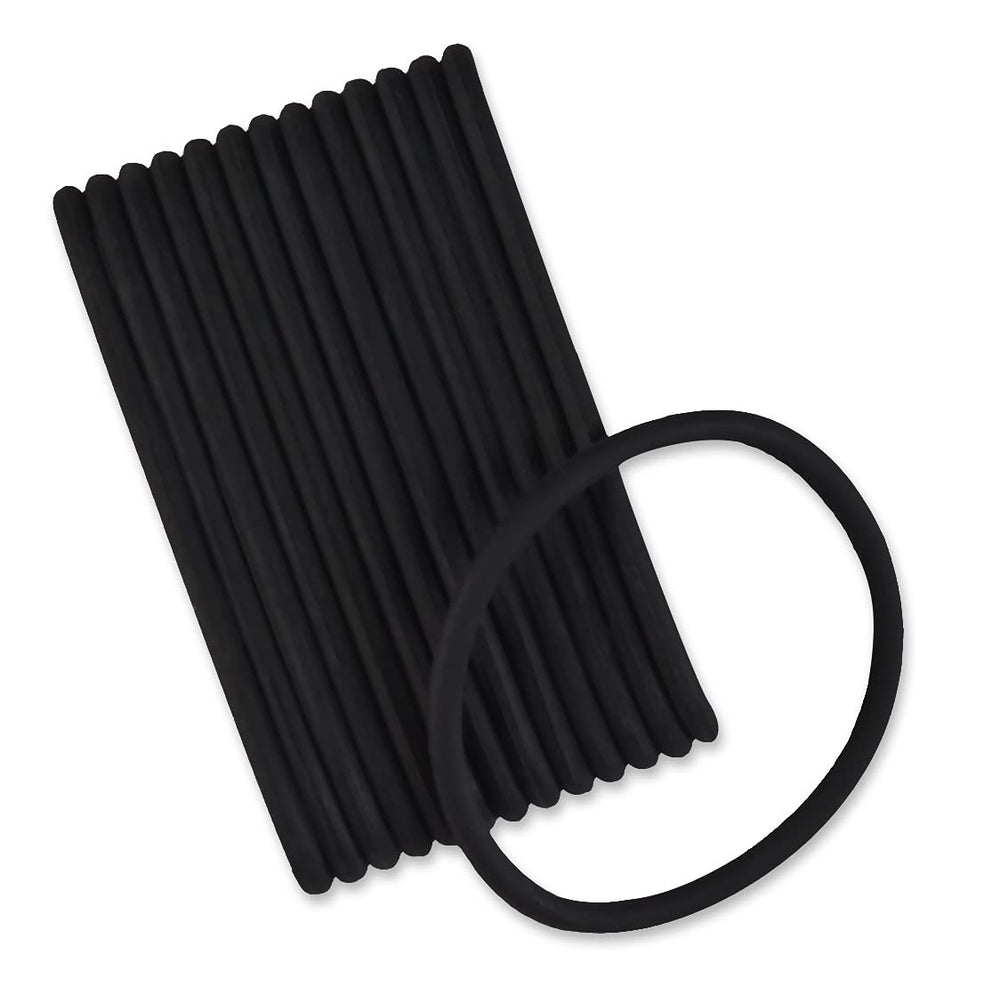 Scunci athletic elastics offer reliable hold for active routines and gym sessions.