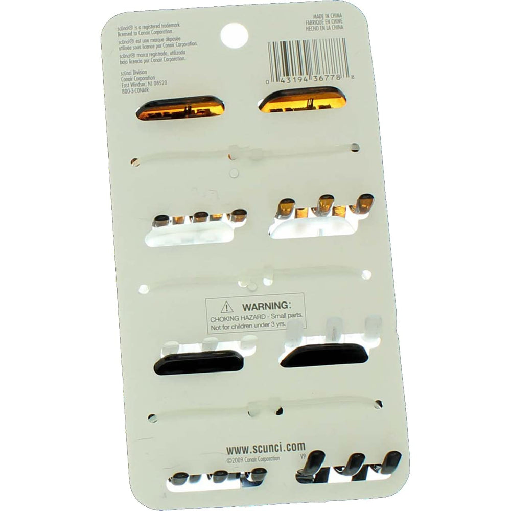 Scunci Clips Pulpo Mini acabado brillante para looks pulidos