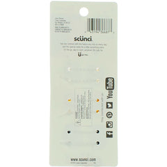 Scunci Clips Pulpo Mini para trenzas duraderas