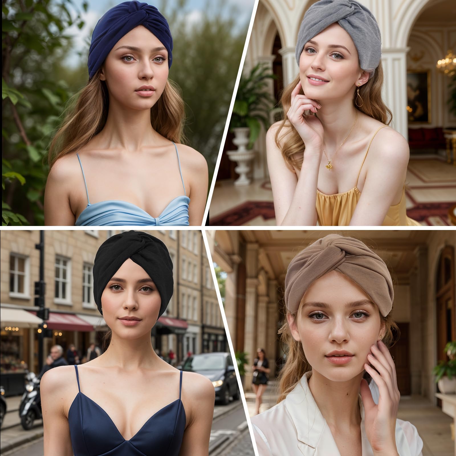 Turbante Sdfvsdg que absorbe sudor, ideal para actividades diarias.
