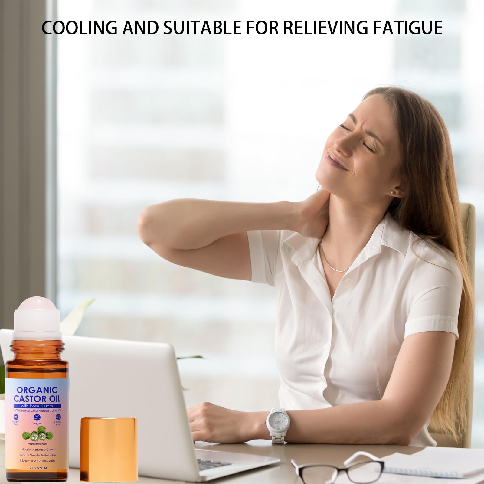 SDXJIOGE travel-friendly 1.7oz size fits in bags.