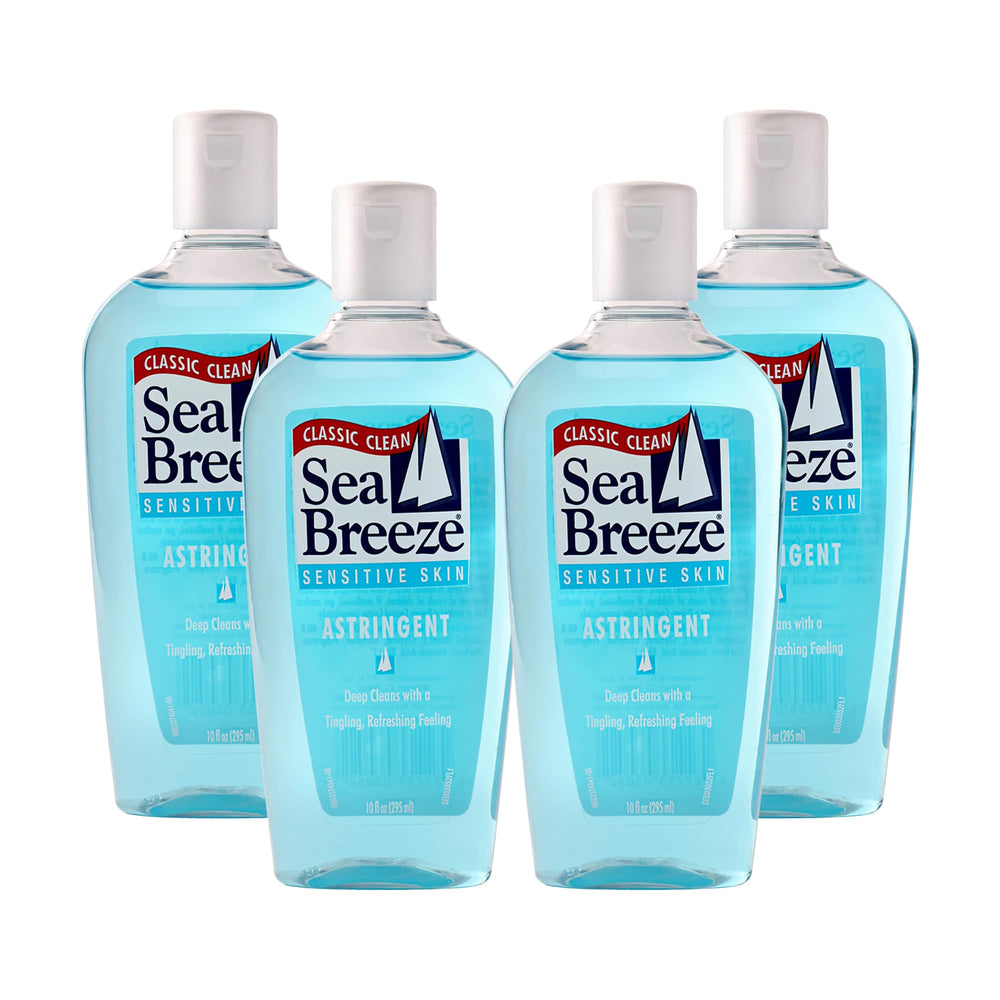 Sea Breeze Tonico Astringente para piel sensible, la botella ayuda a limpiar poros y refrescar