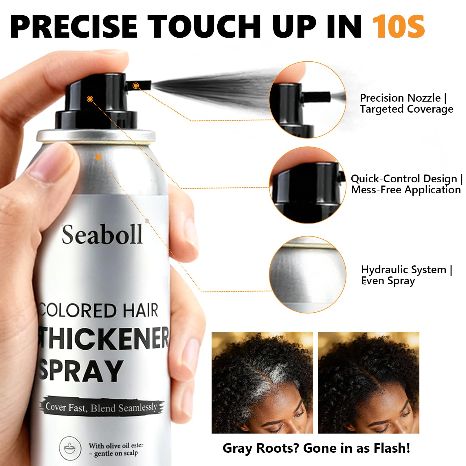 Seaboll Precision Nozzle for targeted root application and even results.