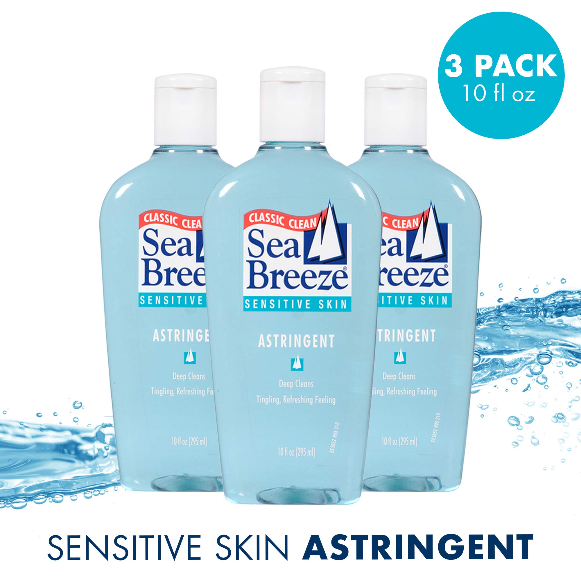 Seabreeze textura suave: demostración en la piel con sensación fresca tras uso.