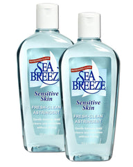 Sea Breeze botella frente, limpieza profunda para la piel.