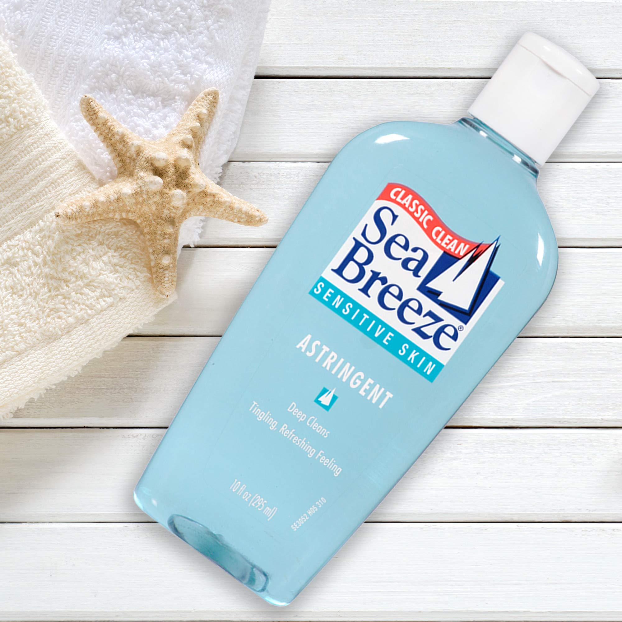 Seabreeze hormigueo suave: señal de limpieza profunda posible tras la aplicación.