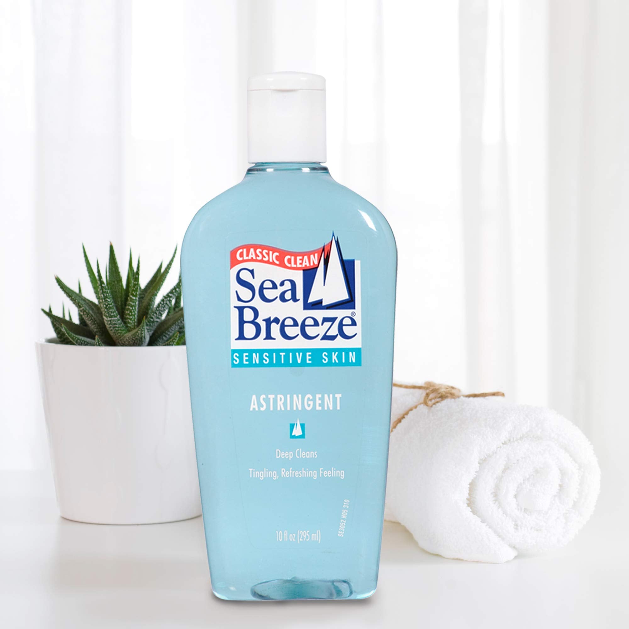 Seabreeze uso diario: ideal para piel sensible que busca sensación de limpieza.