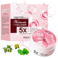 SEACICO Nicotinamida: parches oculares en empaque práctico para regalo.