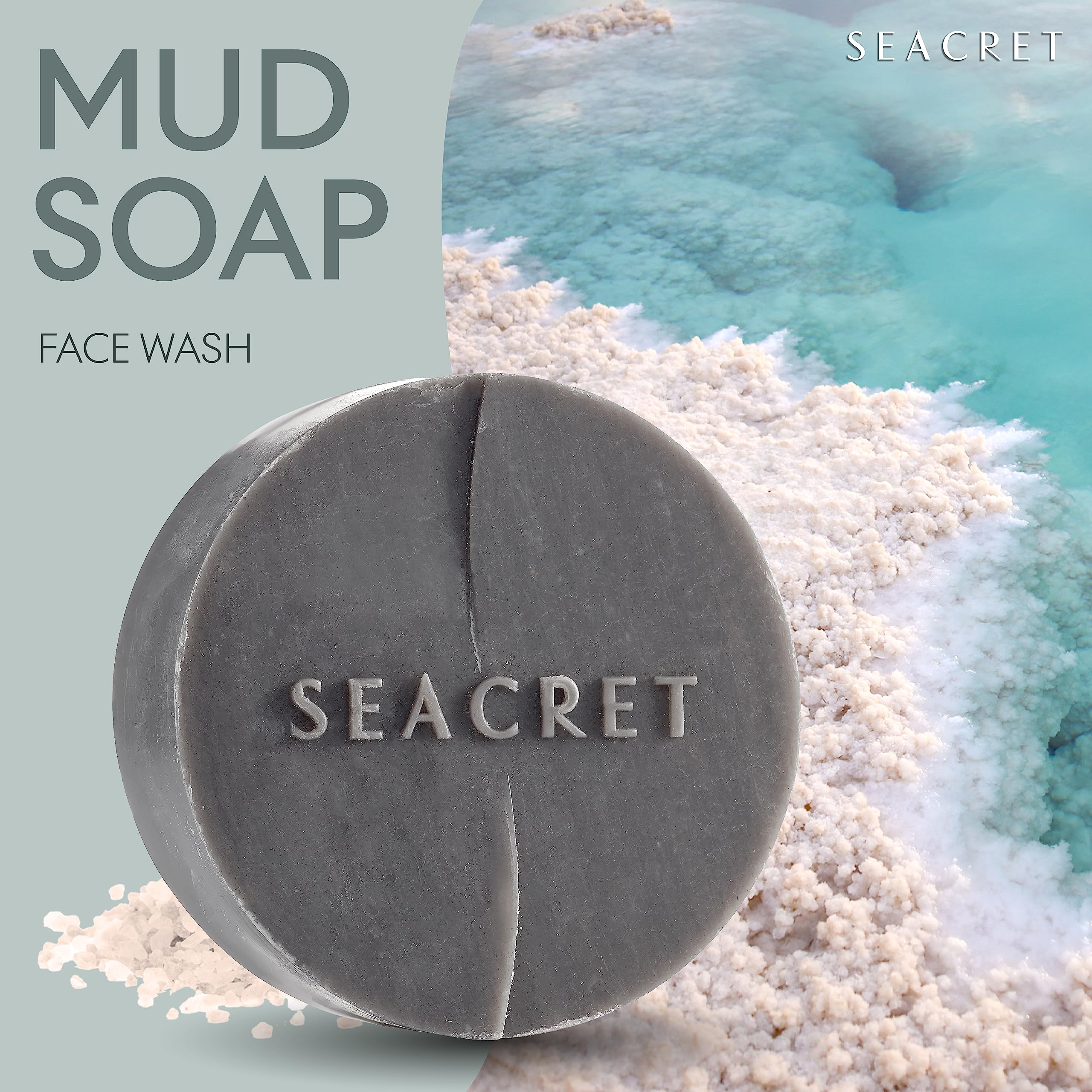 SEACRET purificación de poros con lodo del Mar Muerto aporta minerales.