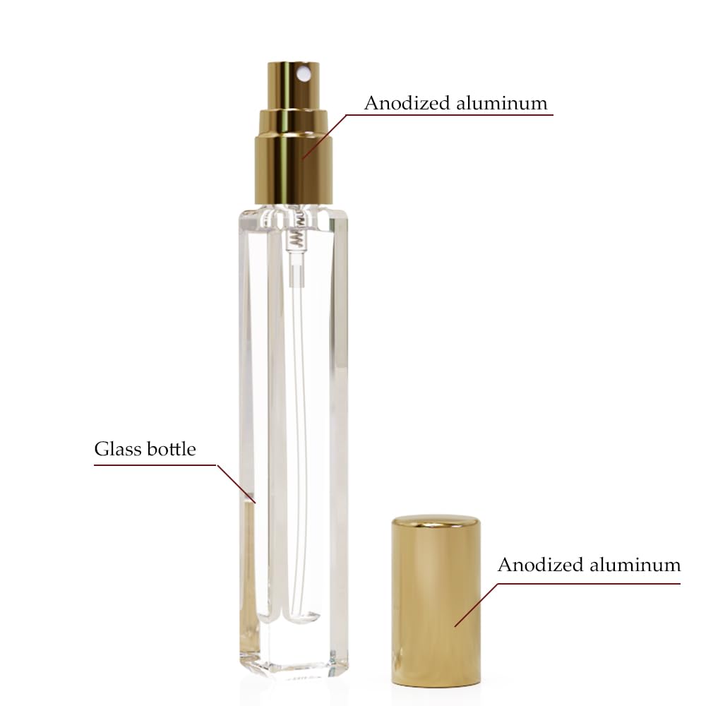 Seafulee travel-size bottle fits purse and gym bag for scents.