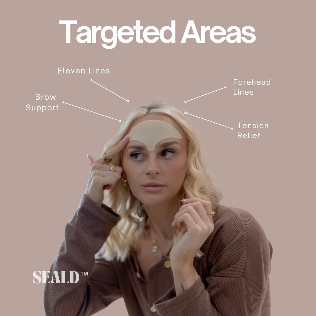 SEALD hypoallergenic adhesive forehead patch for sensitive skin