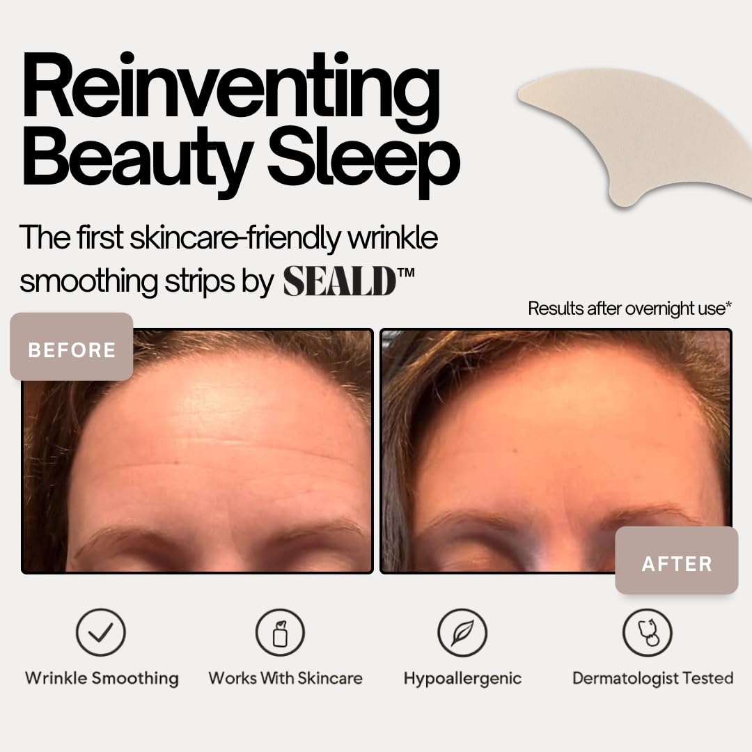 SEALD non-slip forehead tape patch easy morning removal