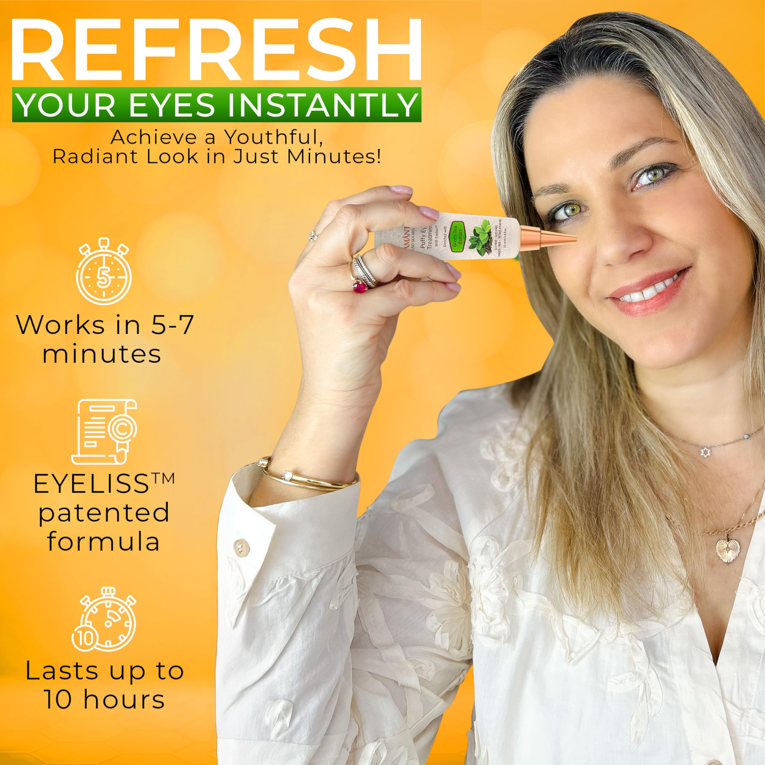 SEAMANTIKA Fragrance-free eye cream suitable for sensitive skin care