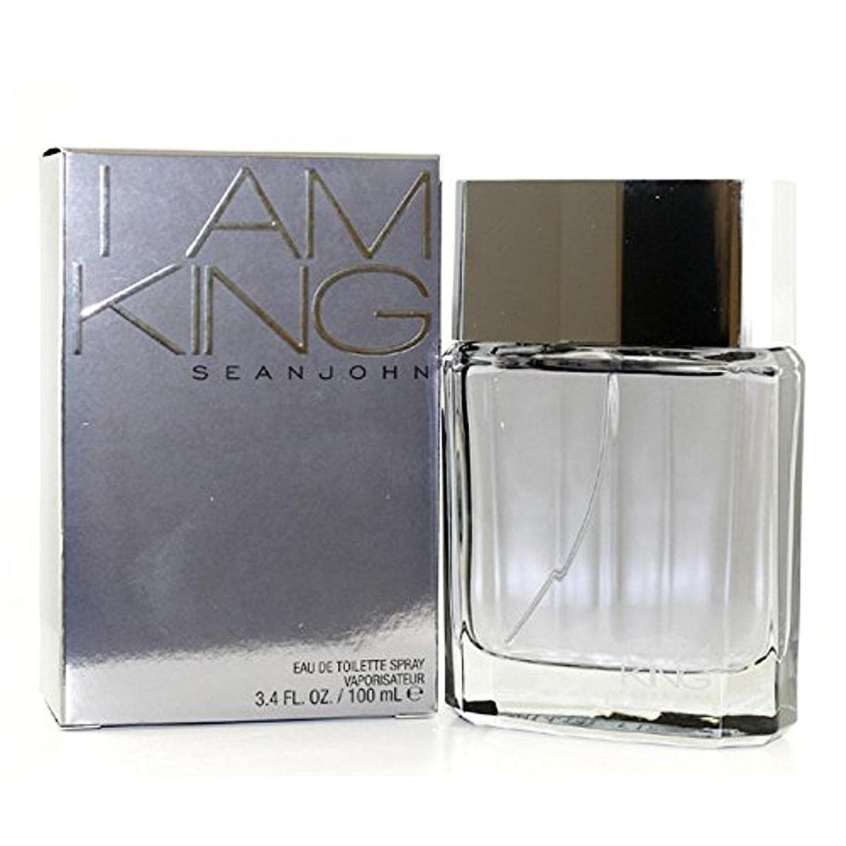 Sean John I Am King bottle front view highlighting bold masculine styling