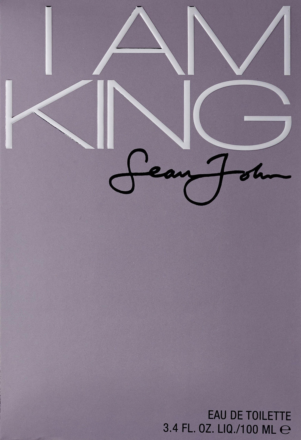 Sean John I Am King EDT applied to skin for everyday use
