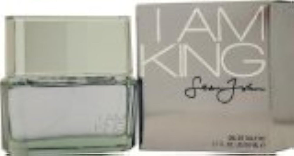 Packaging variation for Sean John I Am King with labeling differences