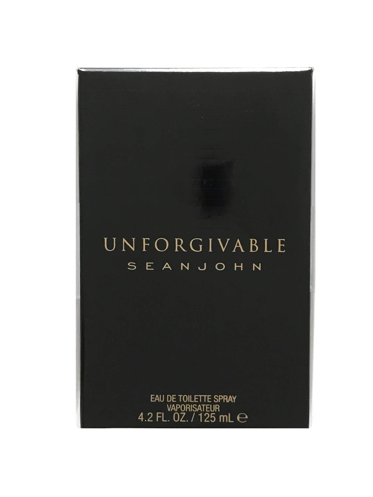 Sean John Unforgivable EDT bottle cap detail, premium scent transitioning from day to night.
