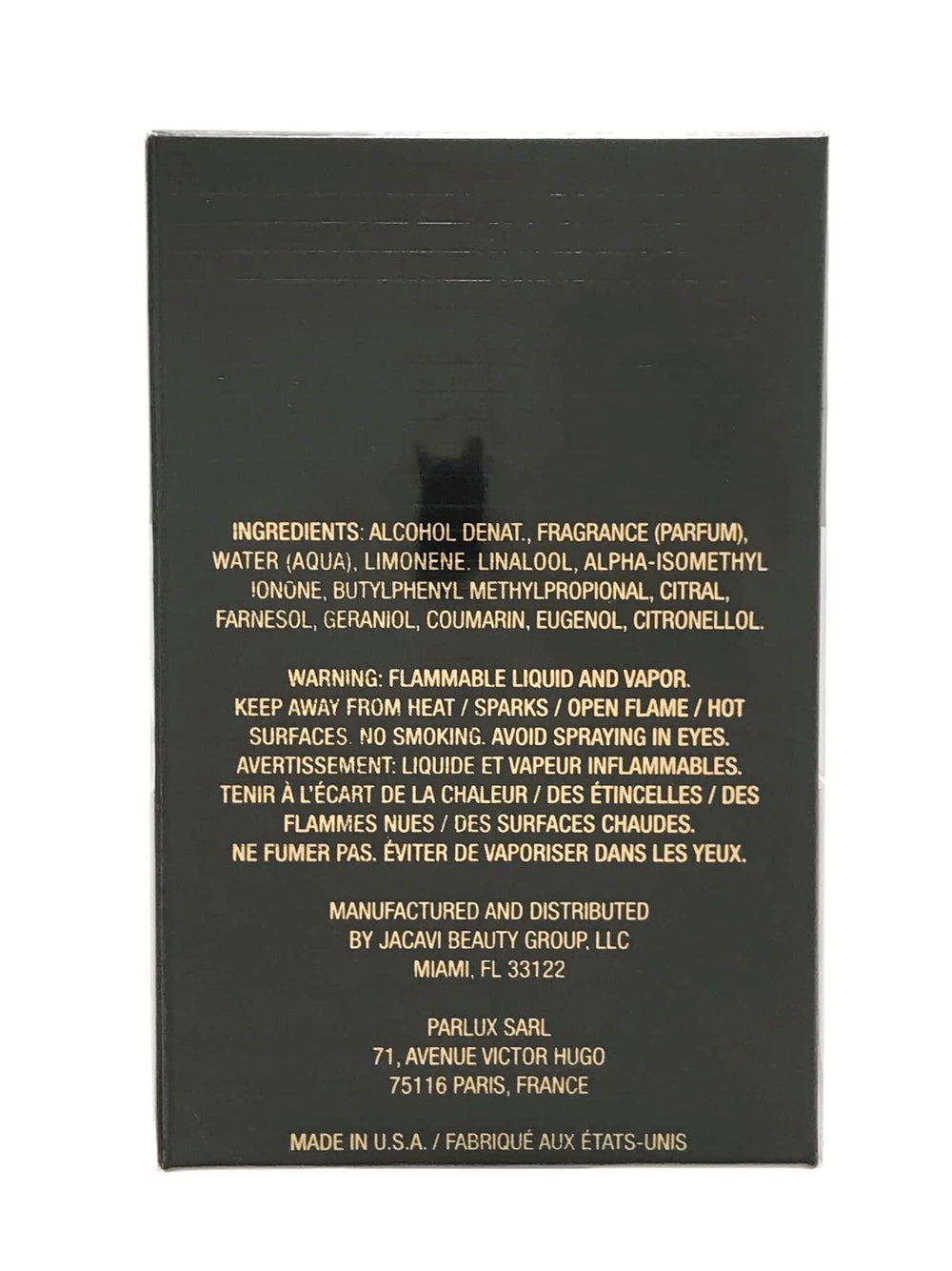 Sean John Unforgivable packaging box, sleek presentation for gift-ready appeal.