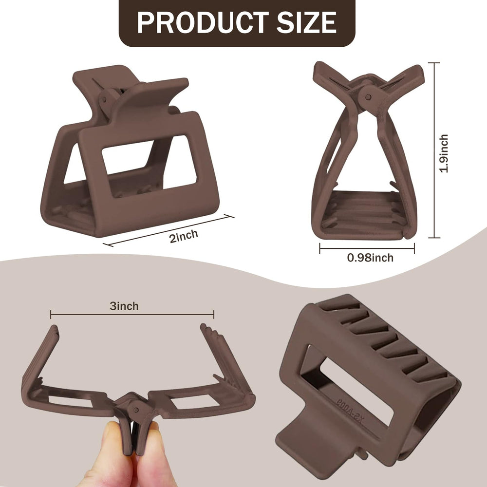 Seapaw clip garra pelo tamaño medio con agarre firme para cabellos finos
