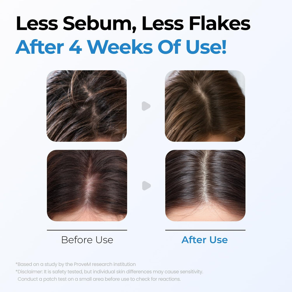 Seapuri Scalpy Bubble Tonic amino-acid complex strengthens roots and supports density.