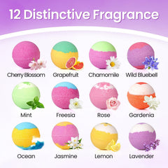 SeasonBliss Bombas de Baño en caja regalo lista para sorprender.