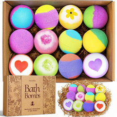 SeasonBliss Bombas de Baño: variedad de fragancias para relajación aromática.