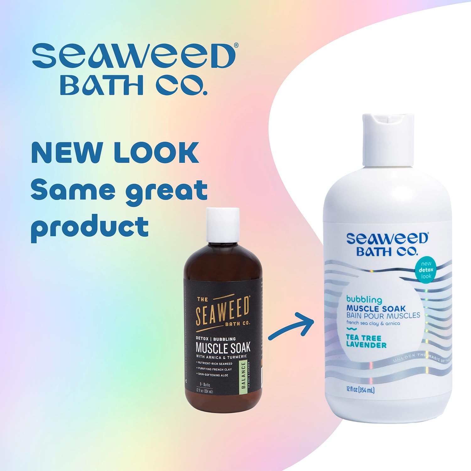 Seaweed Bath Co. alga marina como foco para piel nutrida