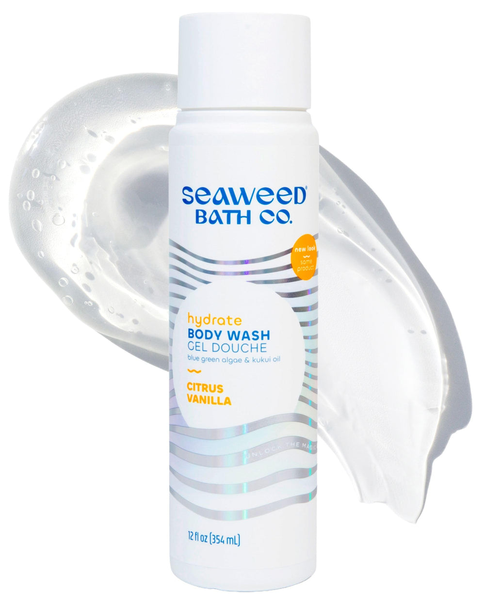 Seaweed Bath Co. Hydrate botella con fragancia cítrica vainilla para piel suave