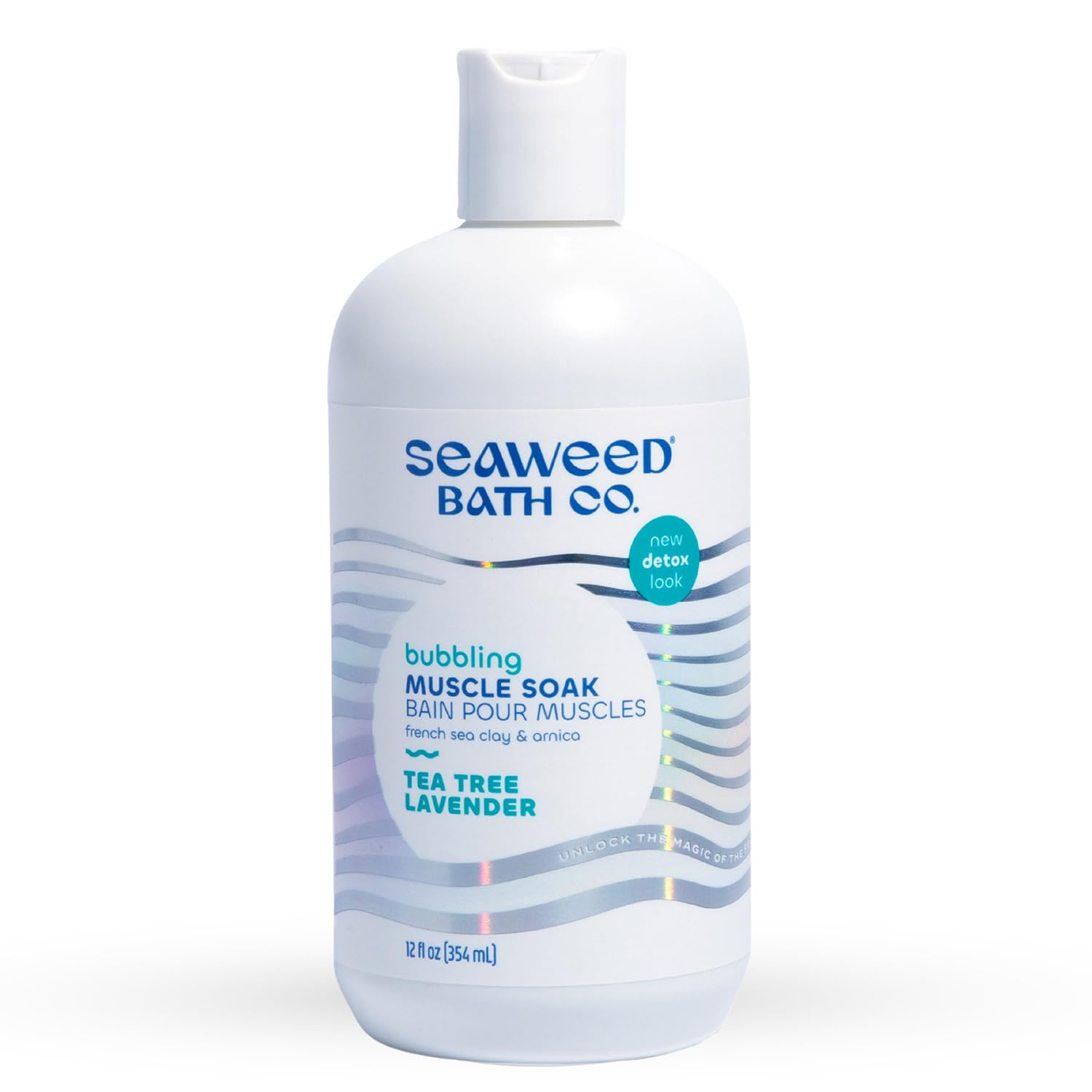 Seaweed Bath Co. burbujeas con árbol de té y lavanda para relajación