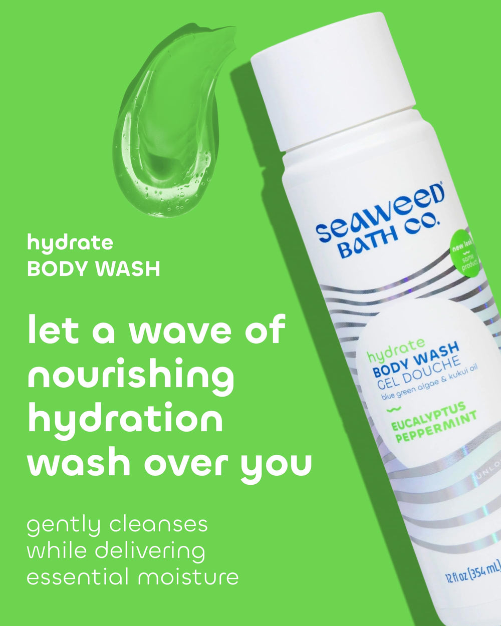 Seaweed Bath Co. Espuma cremosa durante la ducha para piel suave