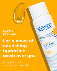 Espuma cremosa Hydrate durante la ducha para experiencia refrescante