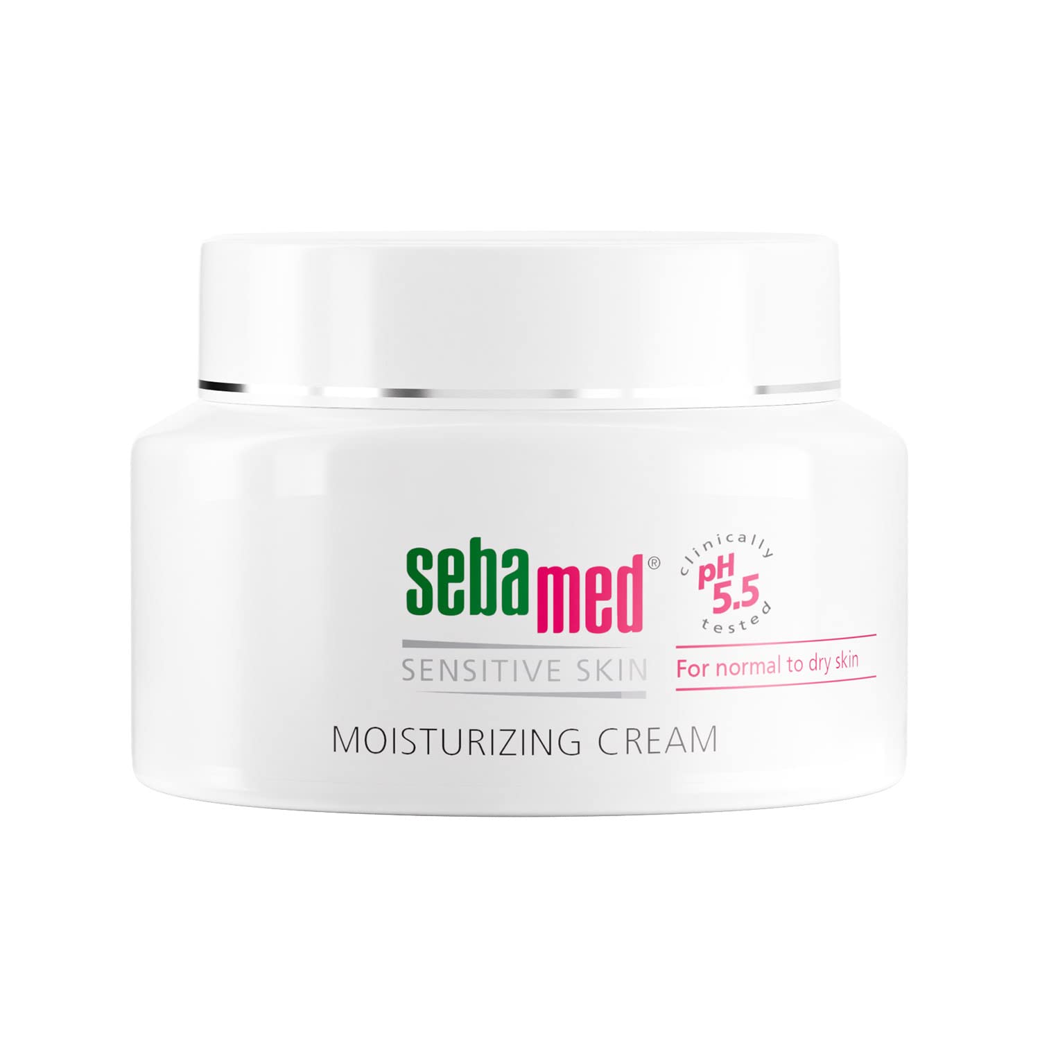 SEBAMED crema hidratante para piel sensible, hidratación suave y no grasa