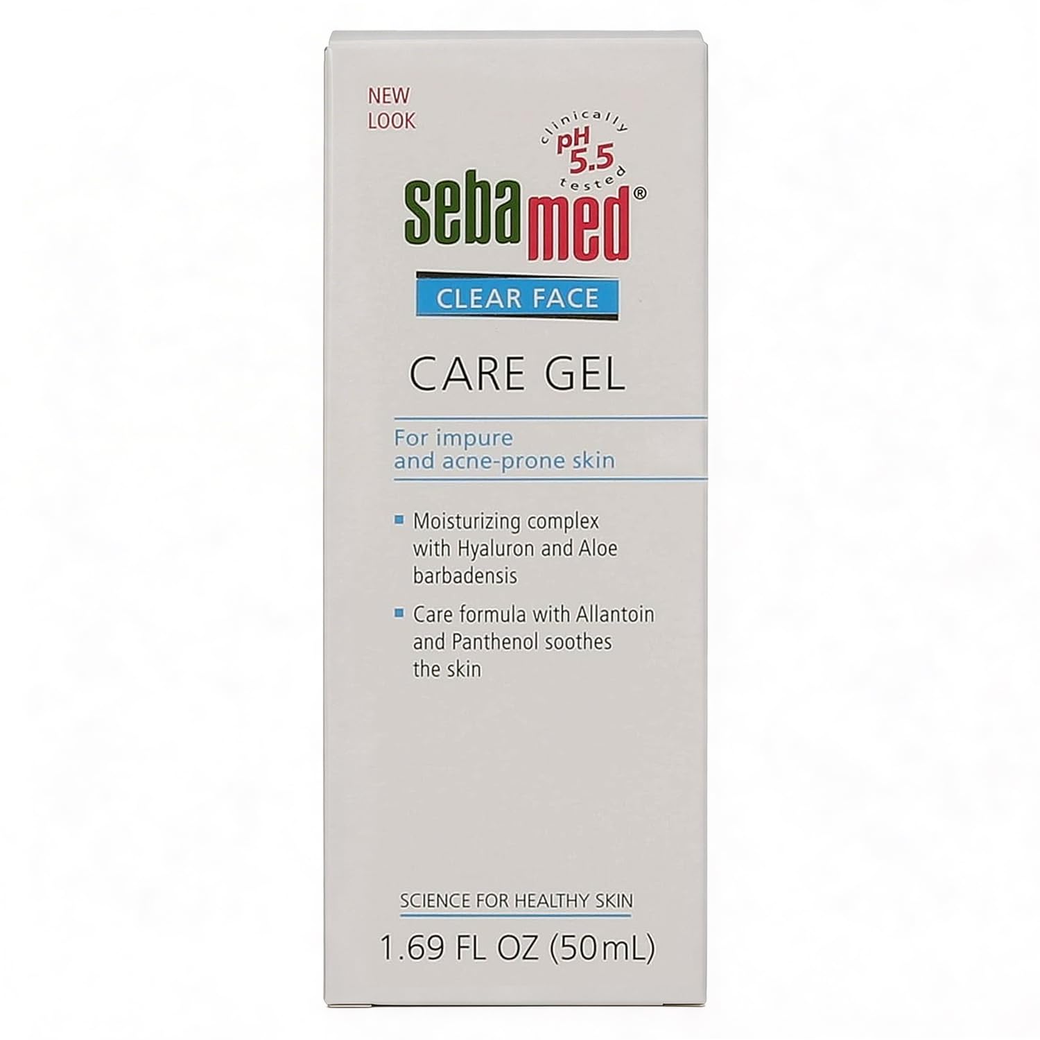SEBAMED gel claro para rostro aplicación diaria para piel equilibrada