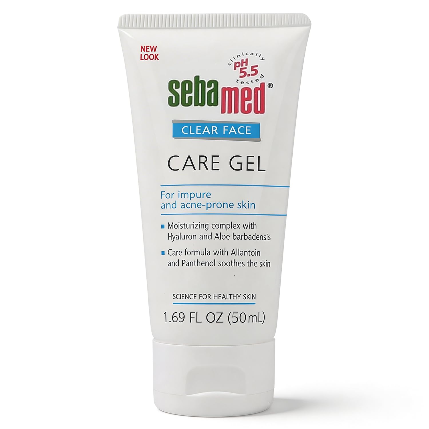 SEBAMED gel claro para rostro frasco de 50 ml para piel impura