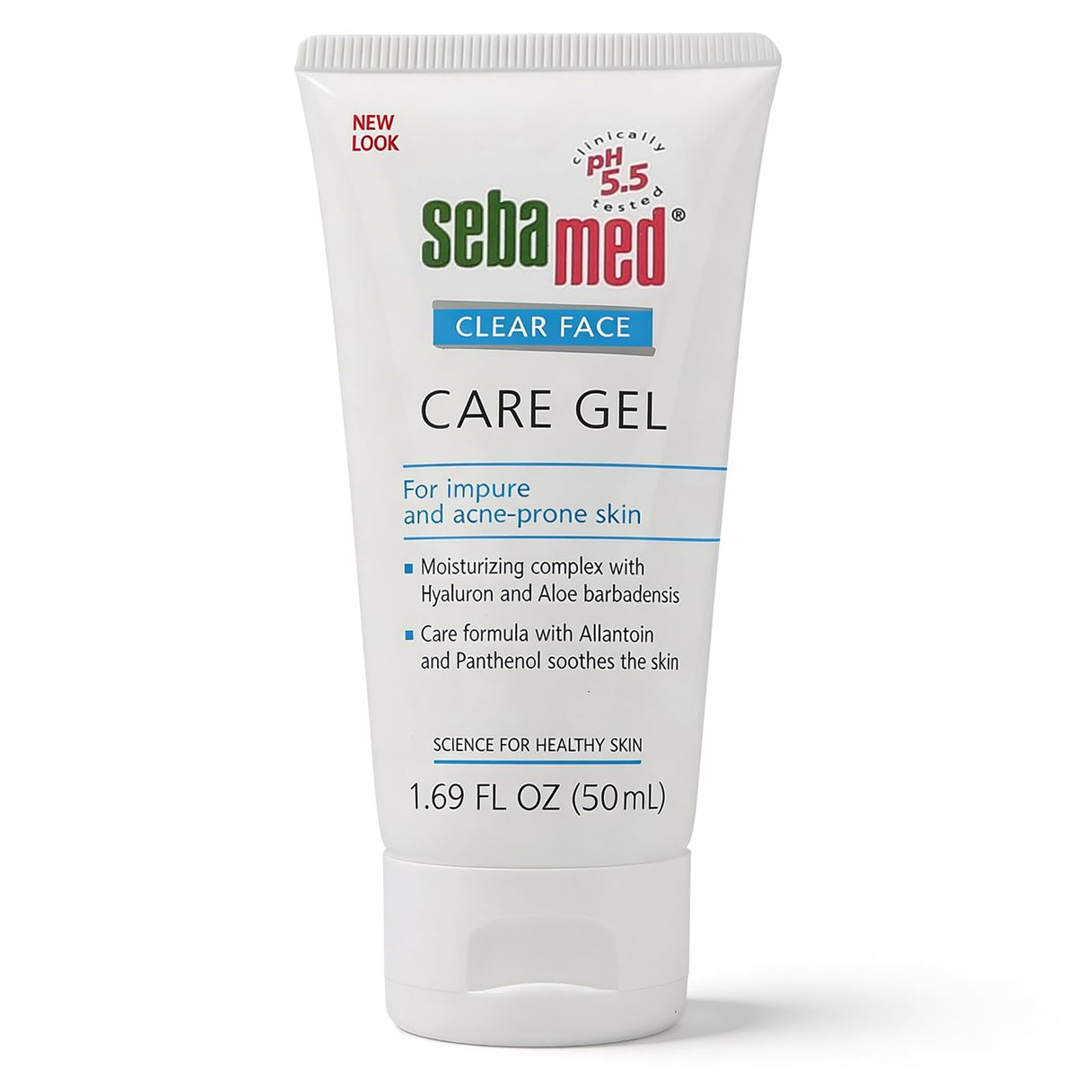 SEBAMED gel claro para rostro frasco de 50 ml para piel impura