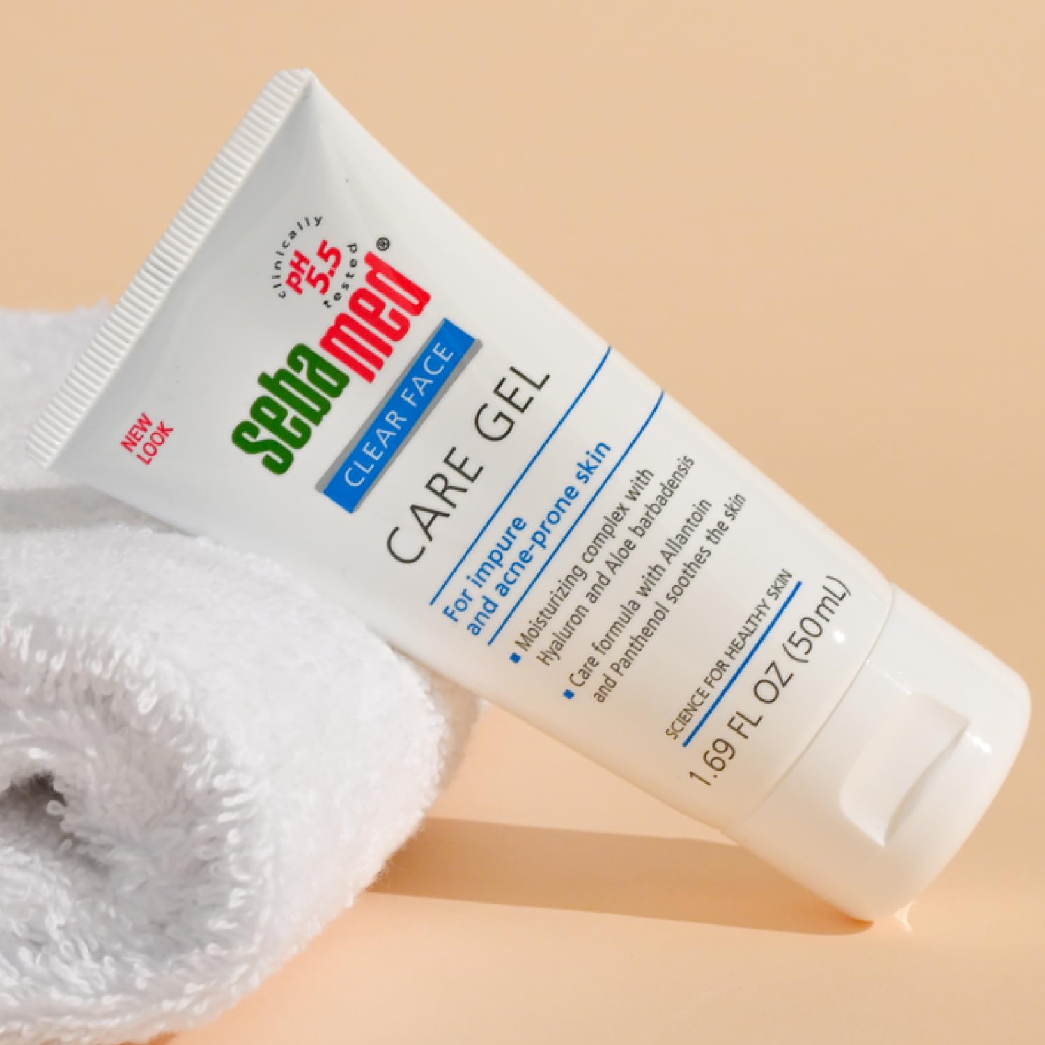 SEBAMED gel claro para rostro textura ligera para uso diario