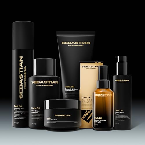 Sebastian Aceite Oscuro sin encrespamiento para cabello liso