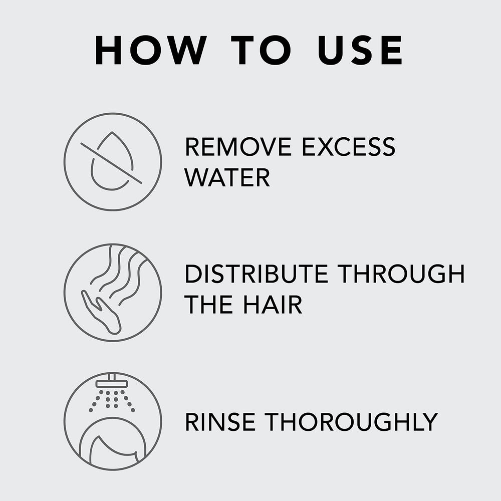 Sebastian Dark Oil conditioner in use detangles hair for a lightweight feel.