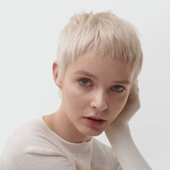 Sebastian Dark Oil application shot demonstrates easy mid-lengths and ends treatment