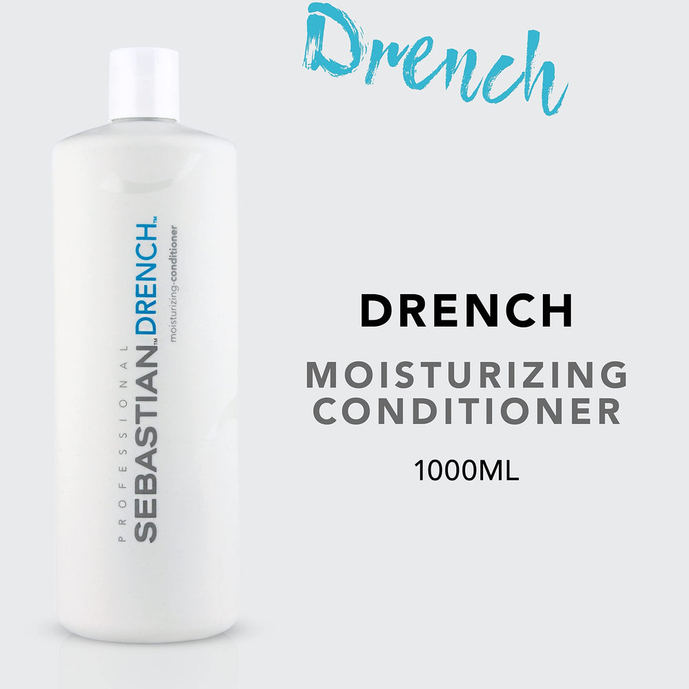 Sebastian Drench conditioner lather closeup illustrating rich moisture and detangling