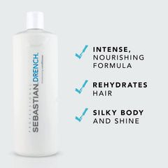 Sebastian Drench on hair ends for targeted conditioning and smoother ends