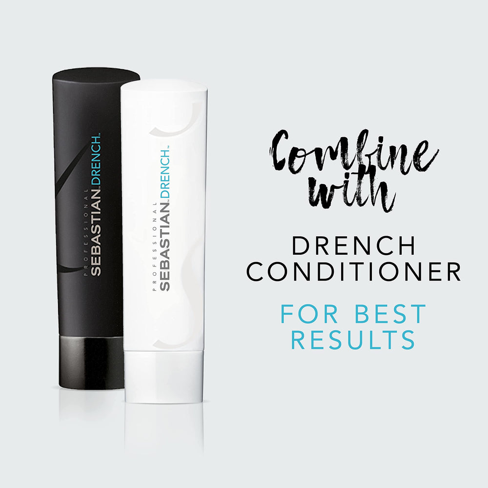 Sebastian Drench Shampoo color-safe formula preserves vibrancy