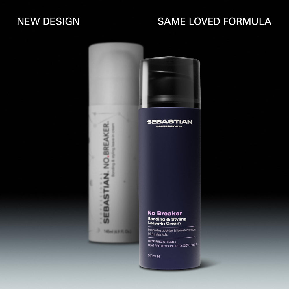 Aplicación de Sebastian No Breaker en cabello húmedo para uso diario y frizz