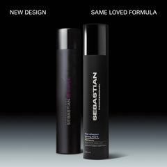 Sebastian Re-Shaper can sprayed upside down for flexible styling.