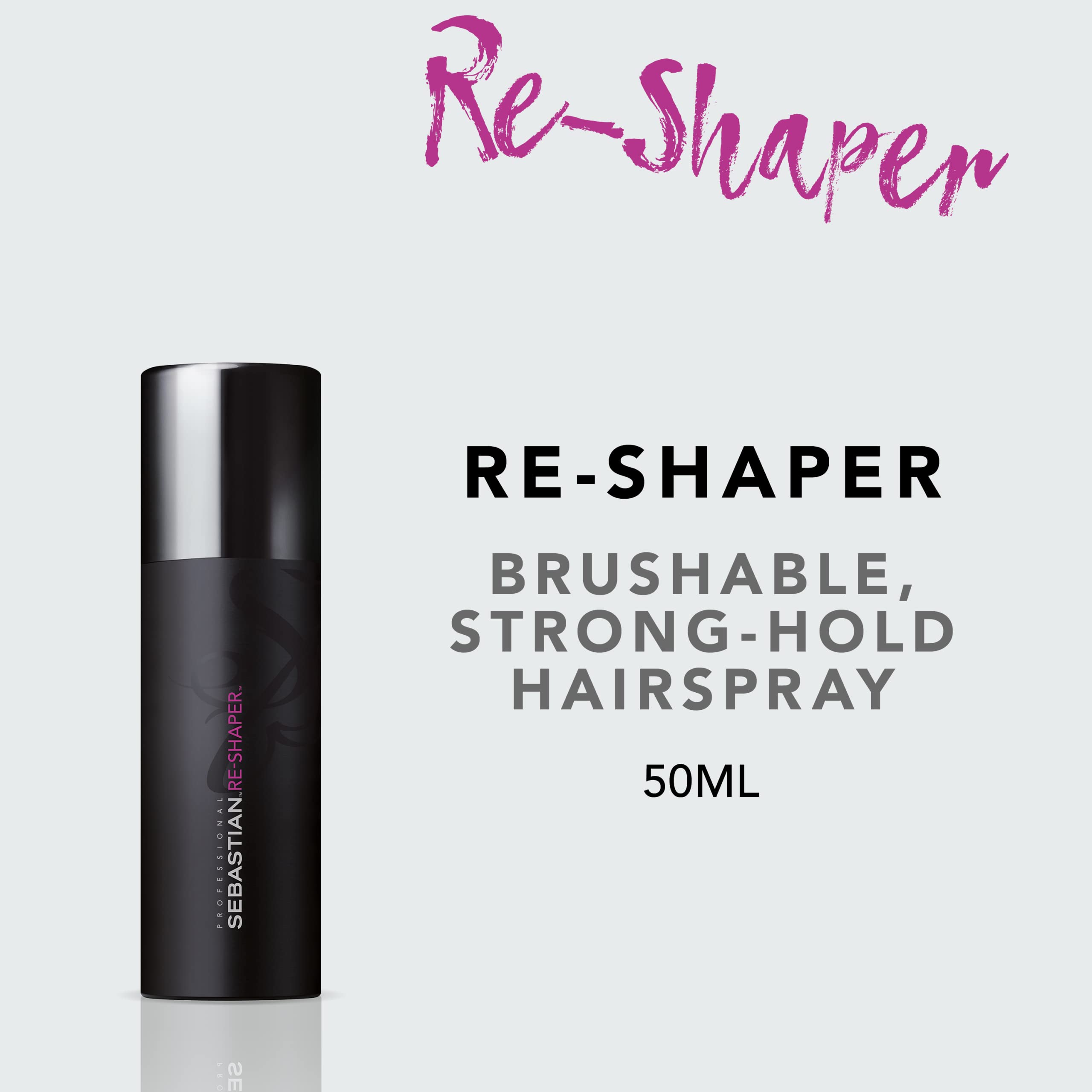 Sebastian Re-Shaper dispersión de spray para control de peinado multipropósito.