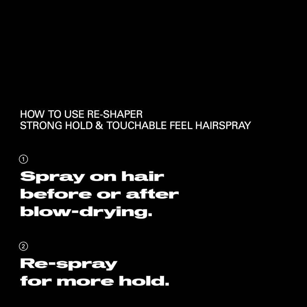Sebastian Re-Shaper humidity protection helps maintain long-lasting style.